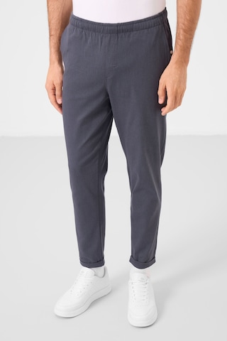 Tommylife Gri Standart Fit Dokuma Hafif Esnek Chino Erkek Pantolon - 82178 Gri