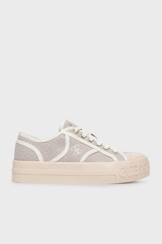 Guess Issah Kadın Sneaker Ayakkabı Flpıssfal12 Gri