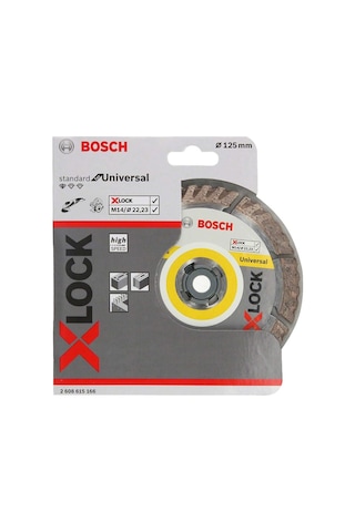 Bosch X-Lock Standard For Universal 125 mm Elmas Kesici Disk - 2608615166