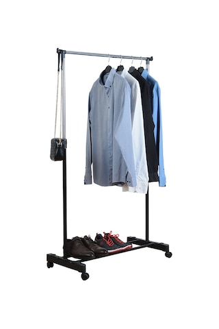 biricik Teleskopik Tekerlekli Elbise Askılığı Diğer