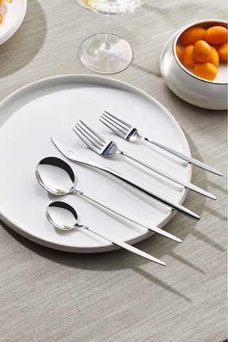Karaca  New Porto Platin 12 Kişilik 60 Parça Çatal Kaşık Bıçak Takımı