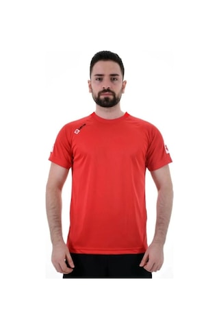 Lotto Erkek Kırmızı Kısa Kollu T-Shirt R8927
