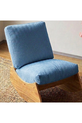 Comfort Sallanır Koltuk Tv Koltuğu Sallanan Berjer Sandalye İndigo