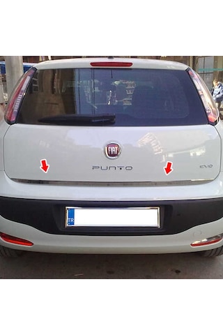 Fiat Grande Punto Krom Bagaj Alt Çıtası 06-2017 Üzeri P. Çelik N11.5406