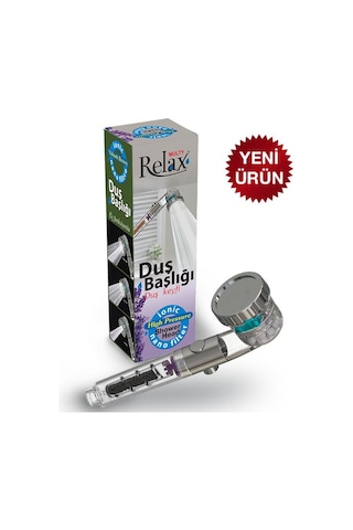 Relax Shower Multy Üç Fonksiyonlu Tasarruflu Duş Başlığı Diğer