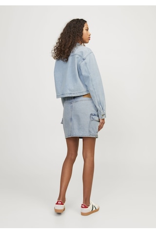 Jack & Jones Kadın Cep Detayli Denim Gömlek - Kayla 12253992 Light Blue Denim Mavi