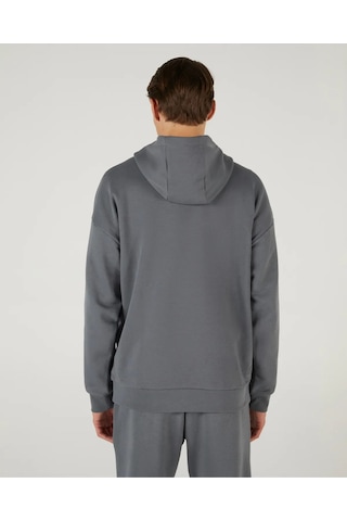 Skechers S242110-003 M Essential Hoodie Erkek Sweatshirt renkli Çok Renkli