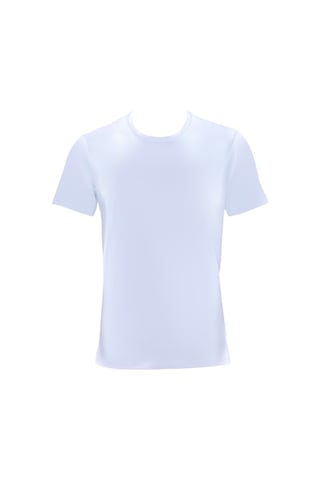 Erkek Fanila Bisiklet Yaka Aura 9506 - Beyaz Beyaz