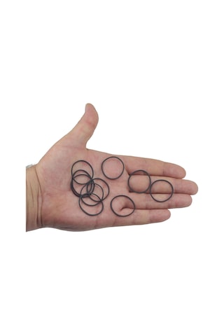 Ekoset Siyah Paket Ambalaj Toka Para Lastiği 40 MM 1000 Adet