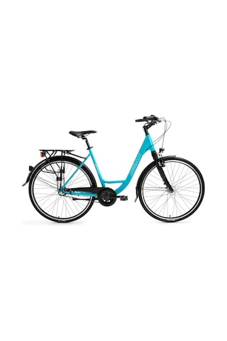 Bisan Ramona Şehir Bisikleti 53 Cm Roller Fren 700c 3 Vites Turkuaz Pembe Turkuaz