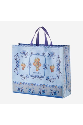 Mavi Alışveriş Çantası 22 Cm