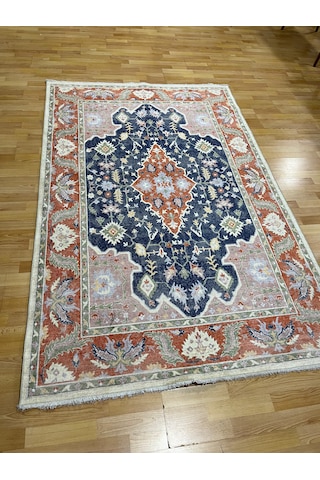 Hitit Halı Uşak Vintage Klasik Eskitme Dokuma Halı 150x230