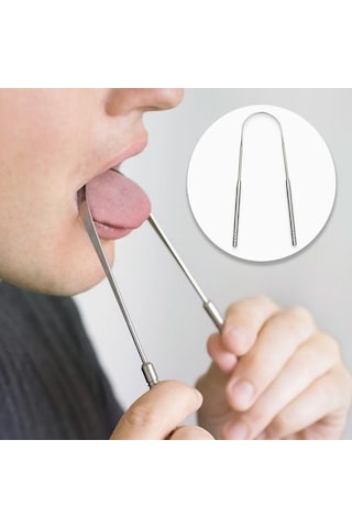 Buffer Dil Temizleme Dil Sıyırıcı Ve Temizleme Aparatı