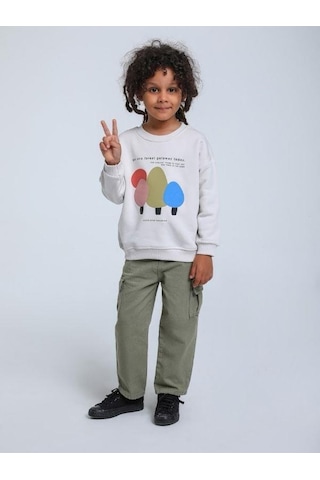 Jack Lions Erkek Bebek Yan Cepli Kargo Pantolon-14751 Yeşil
