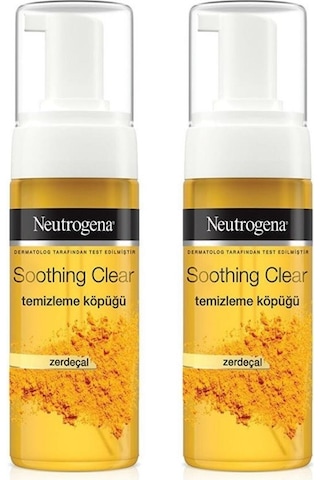 Neutrogena Soothing Clear Zerdeçal İçerikli Yüz Temizleme Köpüğü 2 x 150 ML