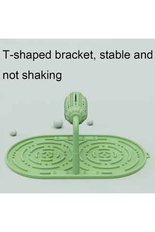 Cbtx Cw312 Pet Rulo Gıda Sızıntısı Köpek Puzzle Ayarlanabilir Besleyici Yeşil