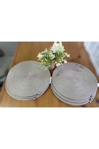 Kordon İpten 6lı Supla Takımı Krem