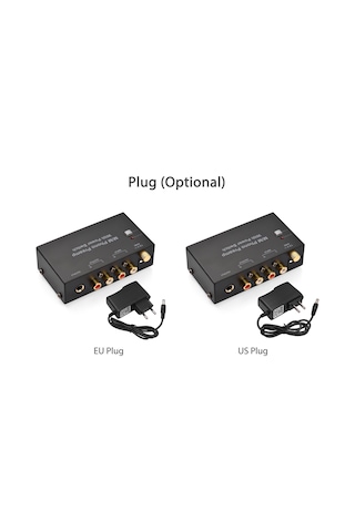 Maiyame Kompakt Fonograf Ön Yükseltici - Rca Ve Trs Çıkışlı, 35db Kazançlı