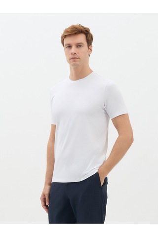 Karaca Erkek Modern Fıt Tişört-beyaz 11.25s.06.623 Beyaz