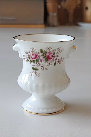 Nurantik Lavender Rose Antika Vazo 9 Cm Pembe