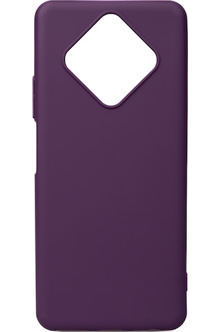 İnfinix Zero 8 Kılıf Biye Silikon - Mor Mor Mor