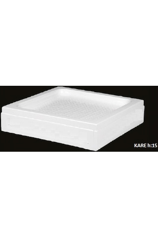 Alika 90 x 90 Kare H15 Panelli Duş Teknesi