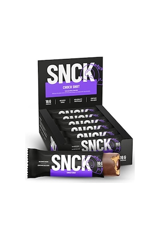 Snck Yüksek Protein Bar 55 Gr 12 Adet - Çikolata Yer Fıstığı