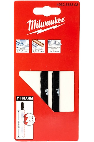 Milwaukee Dekupaj Bıçağı T118ahm 50mm Staınless Hcs 2'li- 4932373393