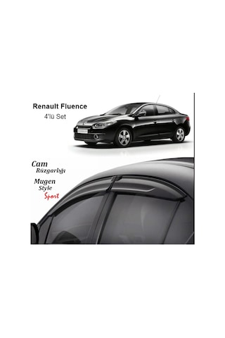 Renault Fluence Cam Rüzgarlığı Kutulu Gönderim - Lazer Kesim