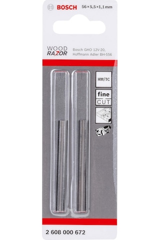 Bosch Planya Bıçağı Çift Taraflı 56mm 3ᵒ 2'li - 2608000672