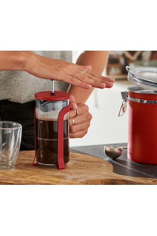 Tchibo French Press, Kırmızı 300 Ml Kırmızı
