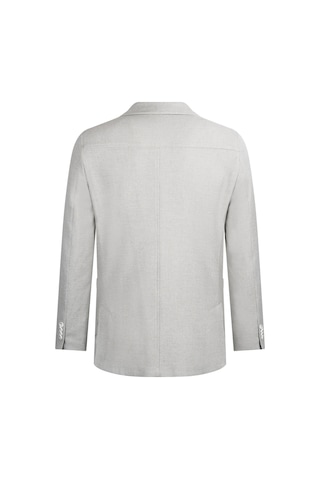 Hatemoğlu Taş Comfort Fit Mono Yaka Klasik Keten Ceket Mint D