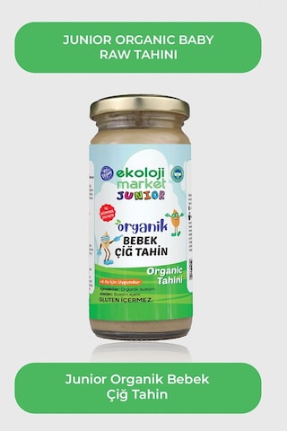 Ekoloji Market Organik Bebek Çiğ Tahin 3 x 230 G