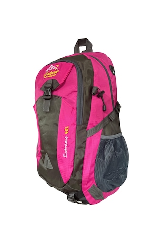 Cakard Kaliteli Astarlı Su Geçirmez Unisex Hafif Dağcı Kamp Gezi Seyahat Sırt Çantası 40 Lt. 32x52cm Pembe