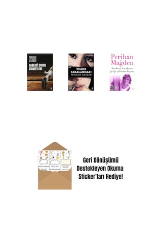 Haberci Çocuk Cinayetleri + Yıldız Yaralanması + Korkma Bu Akşam Gelip Çalmam Kapını + Okuma Sticker'ları