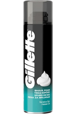 Gillette Hassas Tıraş Köpüğü 2 x 200 ML