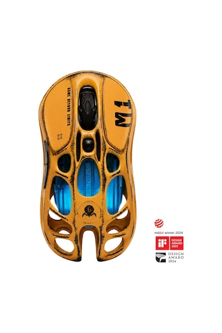 Gravastar Mercury M1 Pro 26.000 Dpı Optik Gaming Mouse, Kablosuz, Battle-worn Yellow