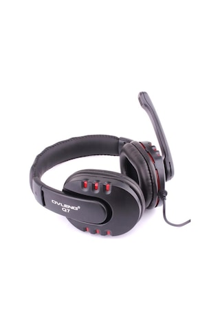 Ovleng Q7 Profesyonel Mikrofonlu Usb Girişli Kulak Üstü Oyuncu Kulaklığı