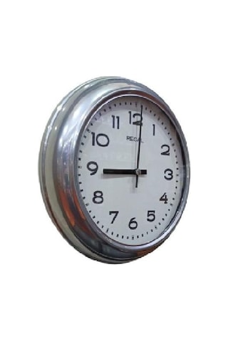 Regal 4290 Sw Özel Seri Metal Kasa Akar Sessiz Saniyeli Duvar Saati Çok Renkli