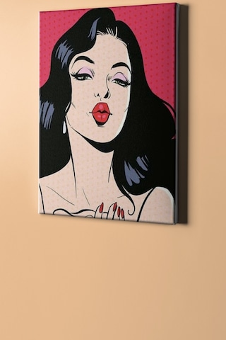 Webstyle Sayılarla Boyama Seti Kasnaklı Öpücük 50 X 65 Cm