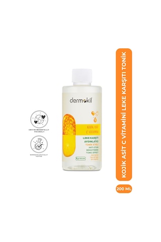 Kojik Asit C Vitamini Leke Karşıtı Tonik 200 Ml
