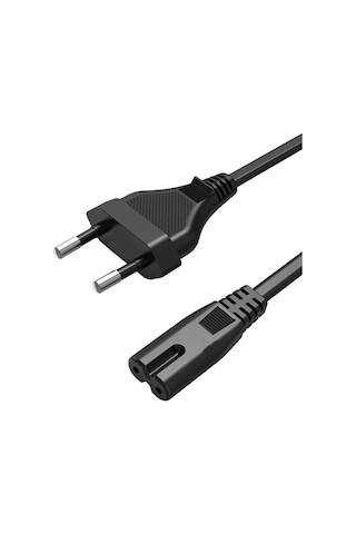 Radyo Type Adaptör İçin 2 Li Power Elektrik Güç Kablosu 3m