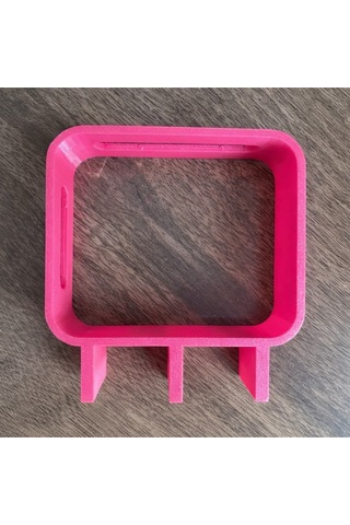 Go 3 Uyumlu Hoparlör Standı Masaüstü Yükseltici Mini Speaker Tutucu Pembe