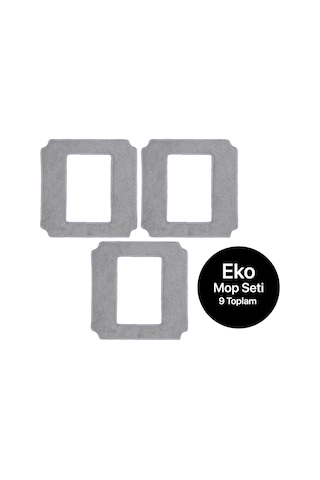 Elo Cam Temizleme Robotu Yedek Mop 9'lu Ekonomik Set