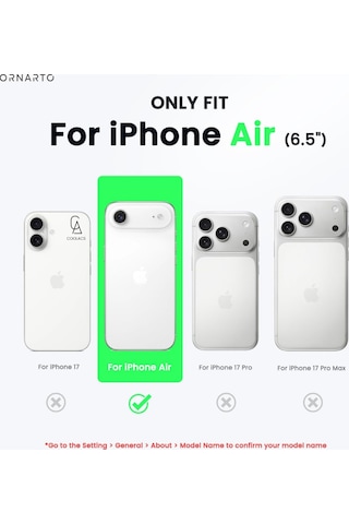 Apple Uyumlu iPhone 17 Air Içi Kadife Lansman Kılıf Ve 5d Tam Kaplayan Cam Ekran Koruyucu Açık Pembe