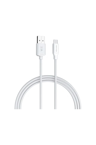 Dramex D21MK Micro USB Data/Şarj Kablosu 2.1A 1mt Beyaz