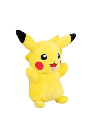 Ithal Kumaş Pokemon Go Pikachu Figür Peluş Oyuncak Büyük Boy Uyku & Oyun Arkadaşı Pikachu 35 Cm.