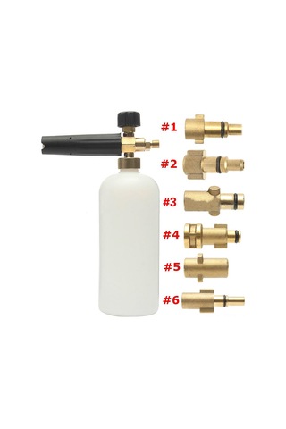 Padalink Temizlik Makinesi Uyumlu Bakır Pimli Köpük Spreyi - Araba, Zemin, Duvar Temizliği İçin Yüksek Basınçlı Nozzle 1