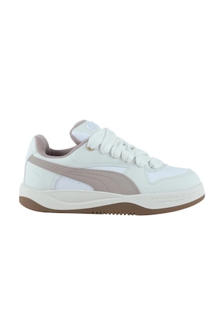 Puma 40250911 Park Luna Whıte Rose Latte Gray Kadın Sneaker Beyaz