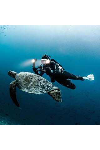 Scubapro Frameles Dalış Maskesi Beyaz Beyaz